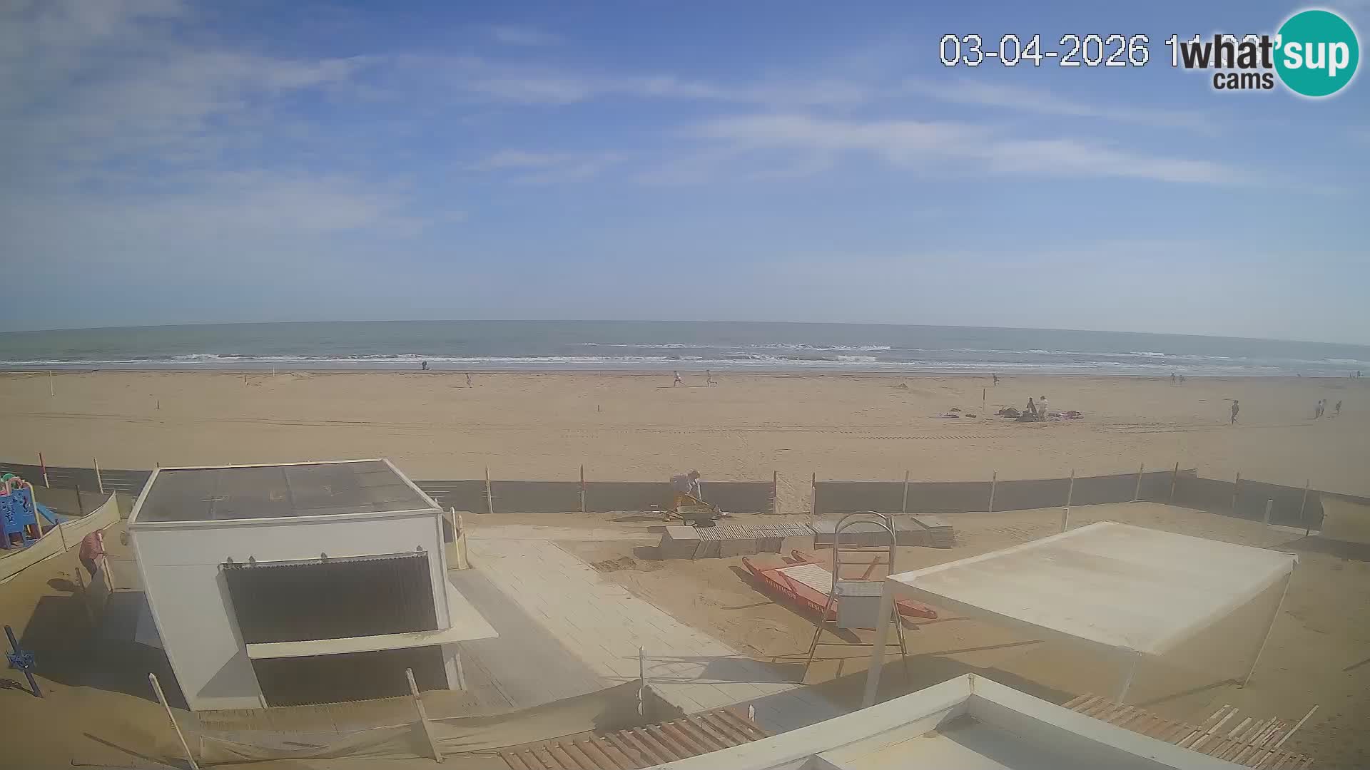 Live webcam Riccione beach – Bagni Oreste spiaggia 115