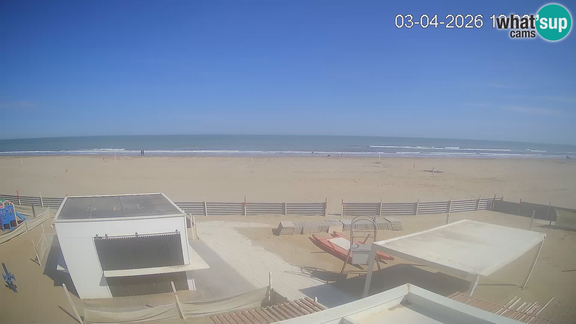 Live webcam Riccione – Bagni Oreste spiaggia 115