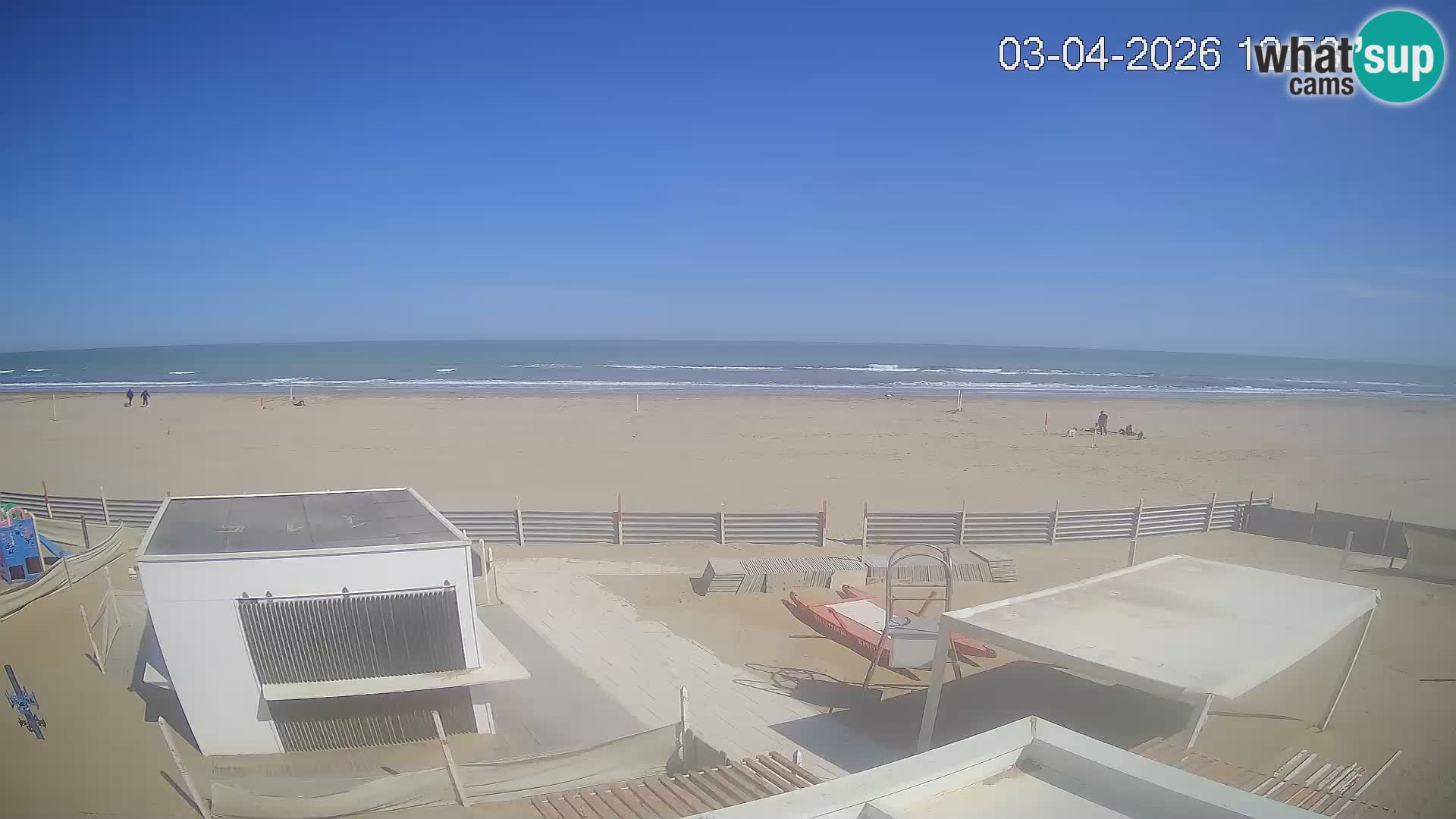 Live webcam Riccione beach – Bagni Oreste spiaggia 115
