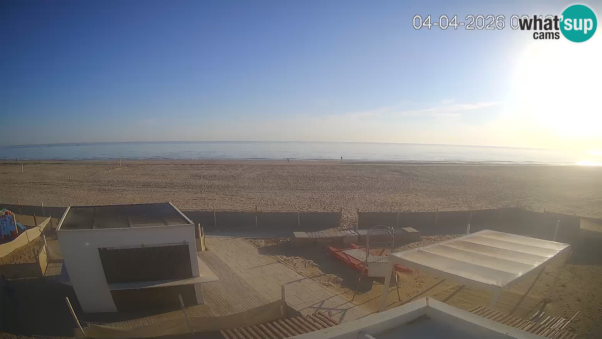 Camera en vivo playa Riccione – Bagni Oreste spiaggia 115 – Italia