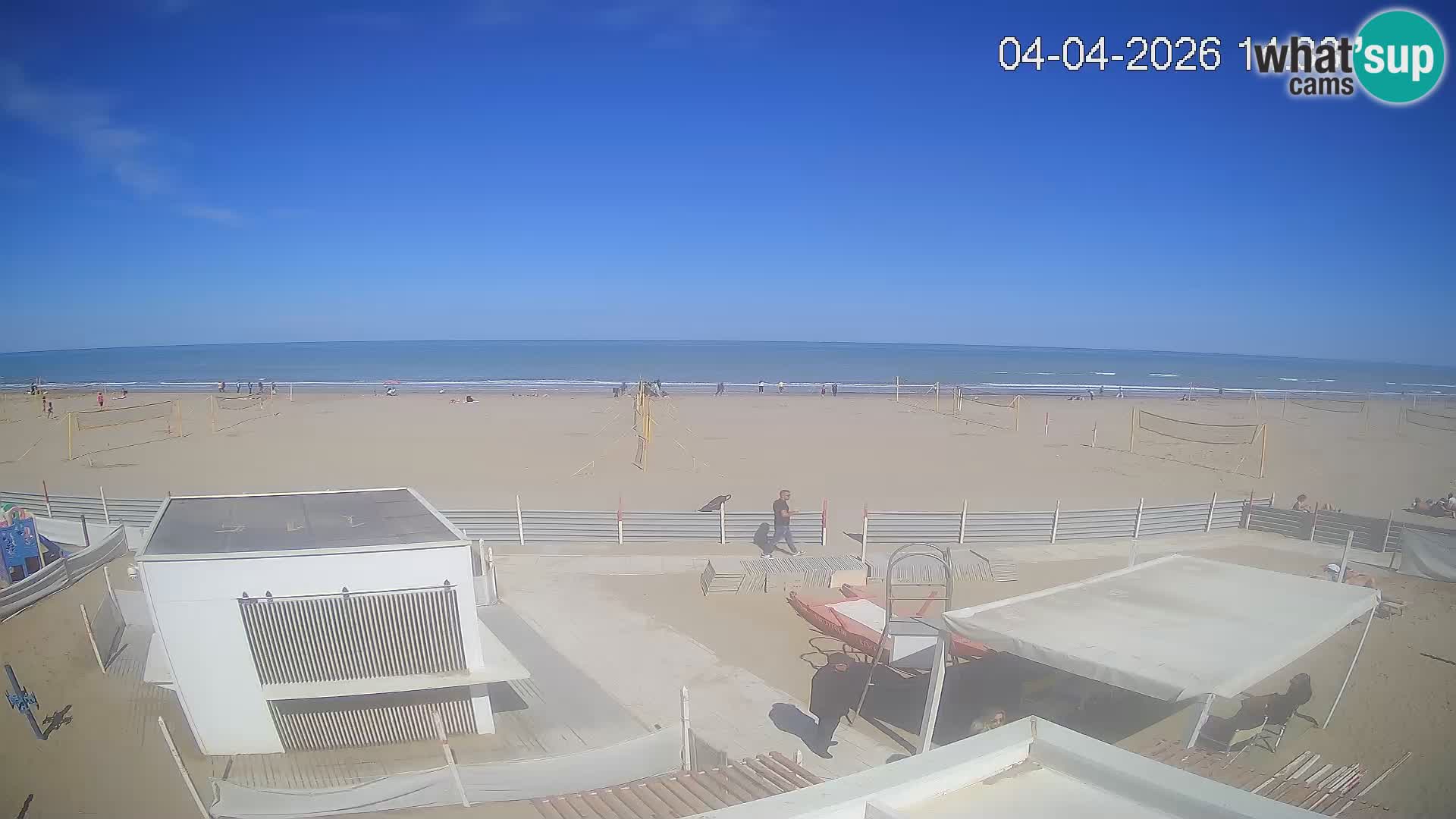 Live webcam Riccione – Bagni Oreste spiaggia 115