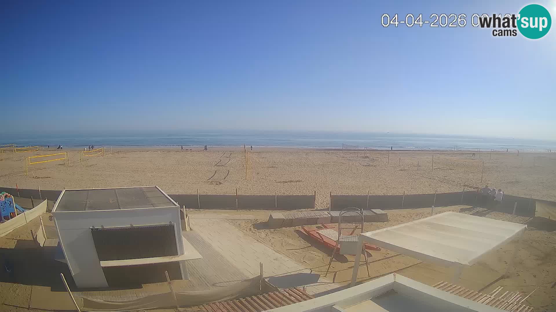 Live webcam Riccione – Bagni Oreste spiaggia 115