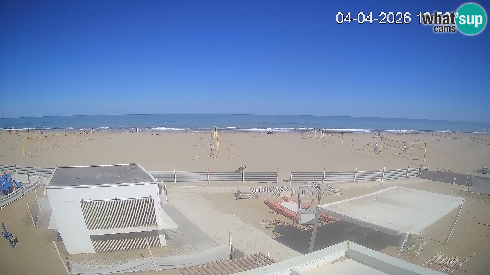 Camera en vivo playa Riccione – Bagni Oreste spiaggia 115 – Italia