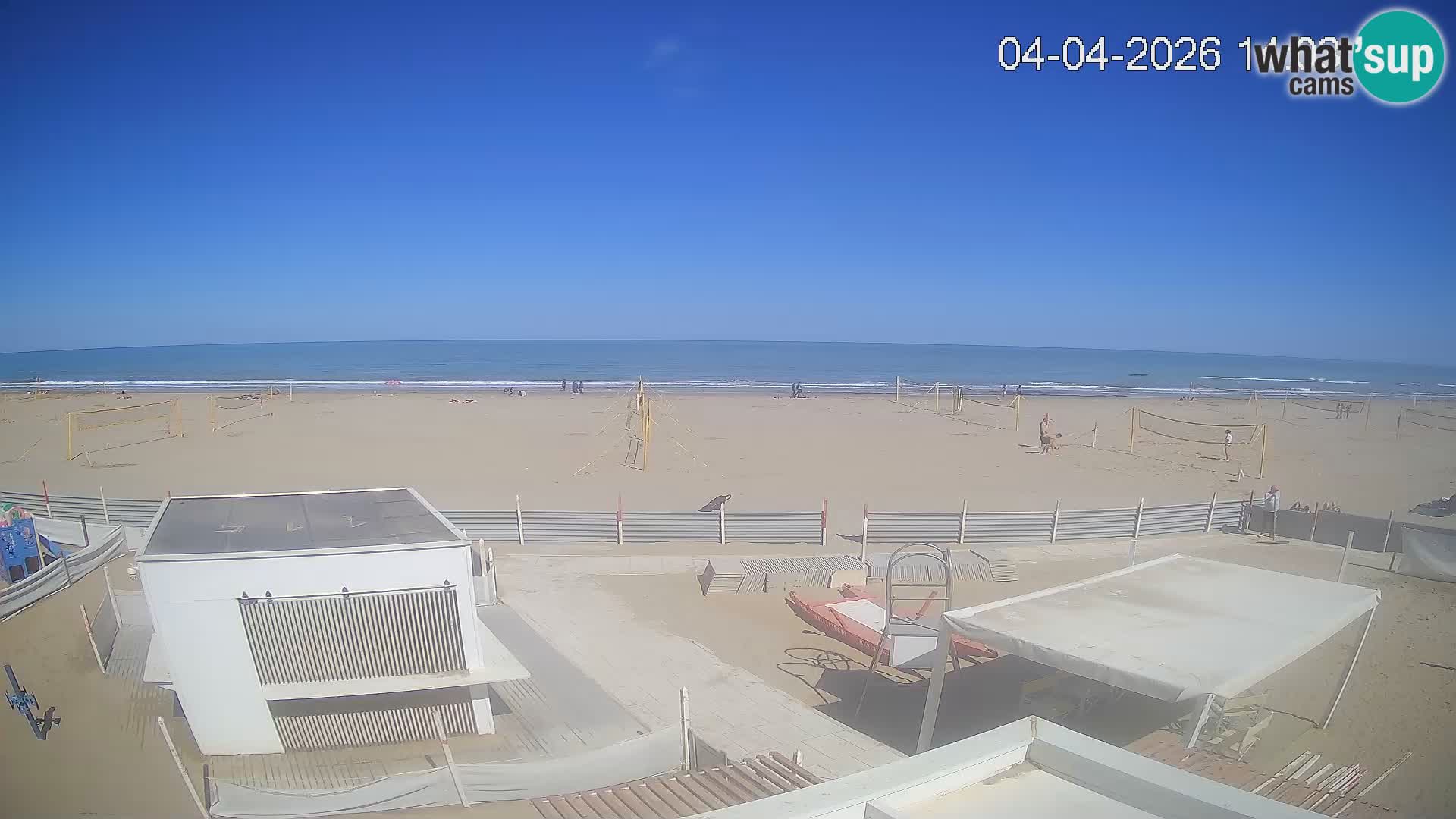 Live webcam Riccione – Bagni Oreste spiaggia 115