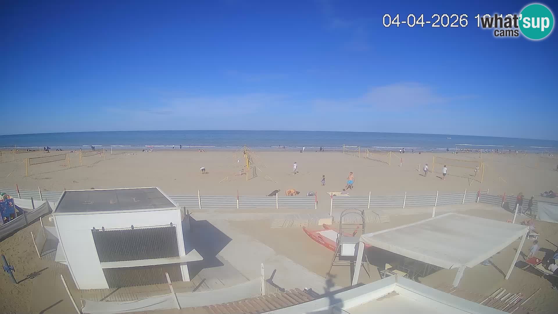 Live webcam Riccione beach – Bagni Oreste spiaggia 115