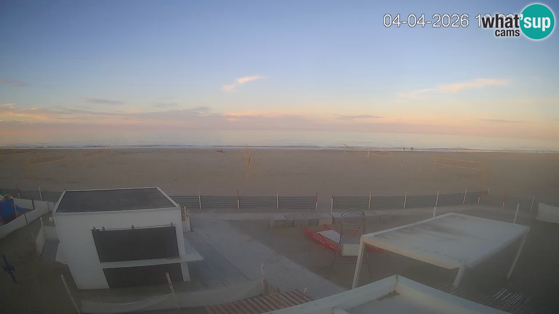 Spletna kamera plaža Riccione – Bagni Oreste spiaggia 115 – Italija