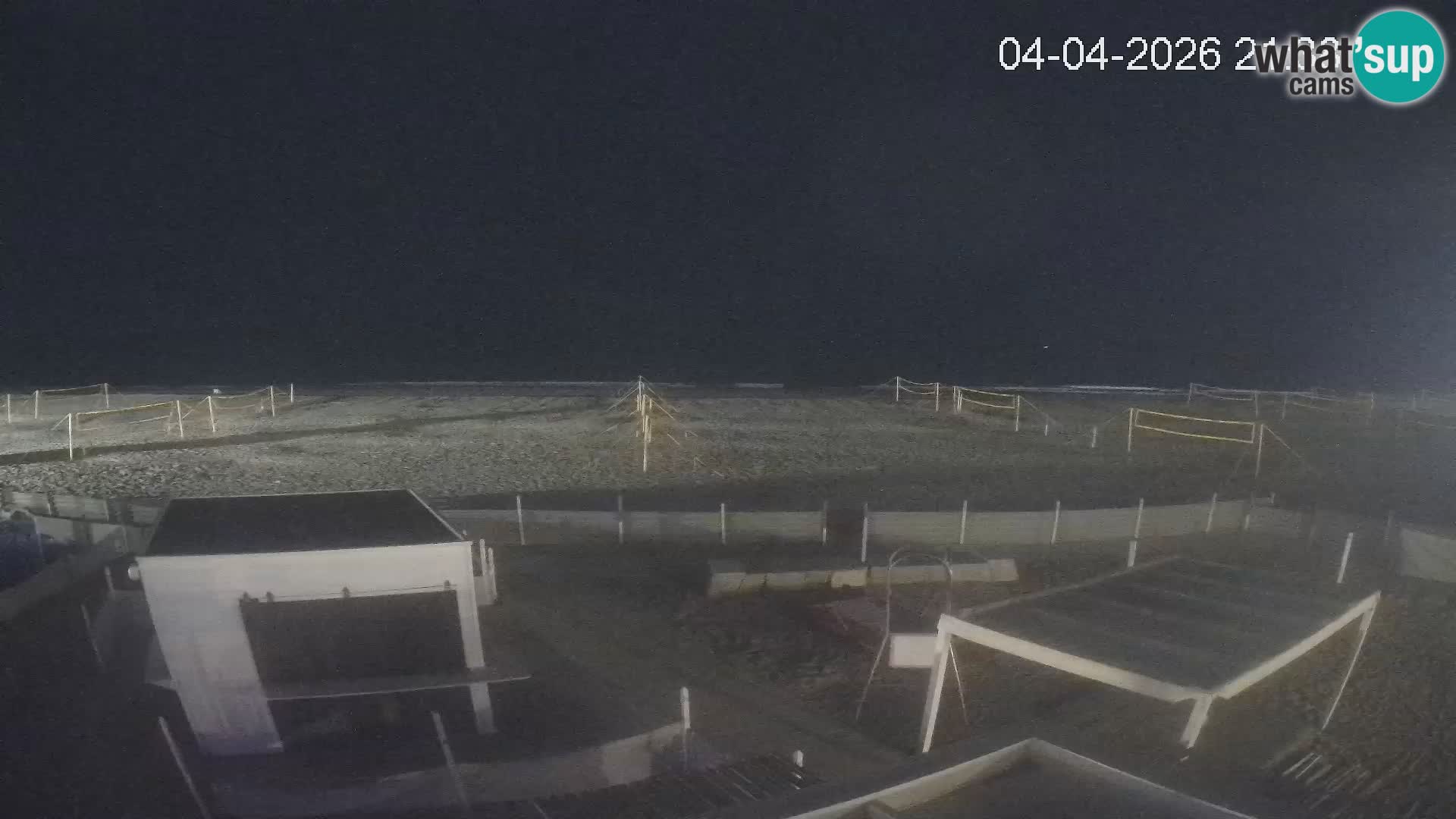 Live webcam Riccione Strand – Bagni Oreste spiaggia 115 – Italien