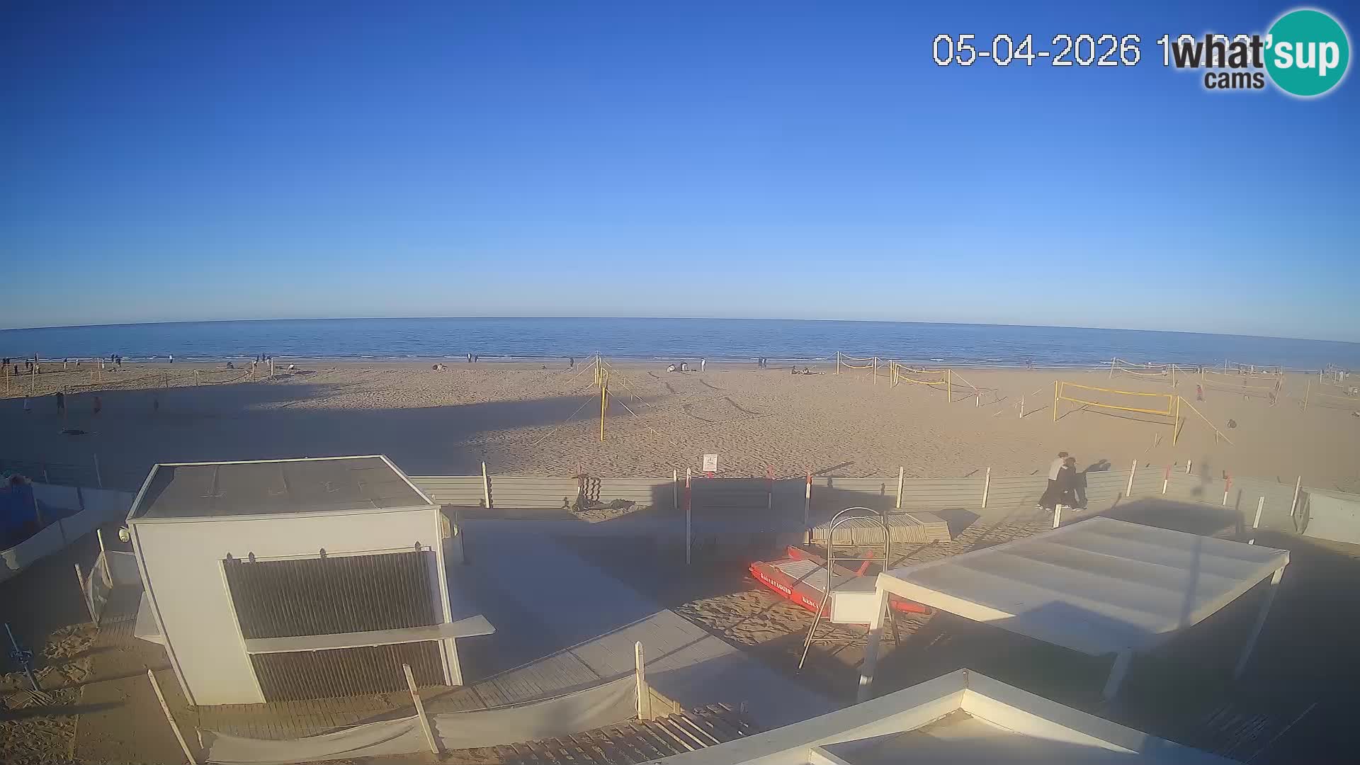Web kamera plaža Riccione – Bagni Oreste spiaggia 115 – Italija