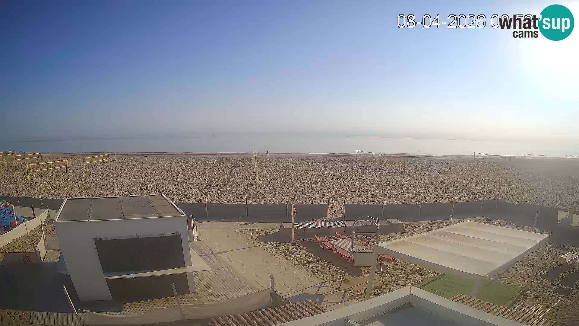 Live webcam Riccione – Bagni Oreste spiaggia 115