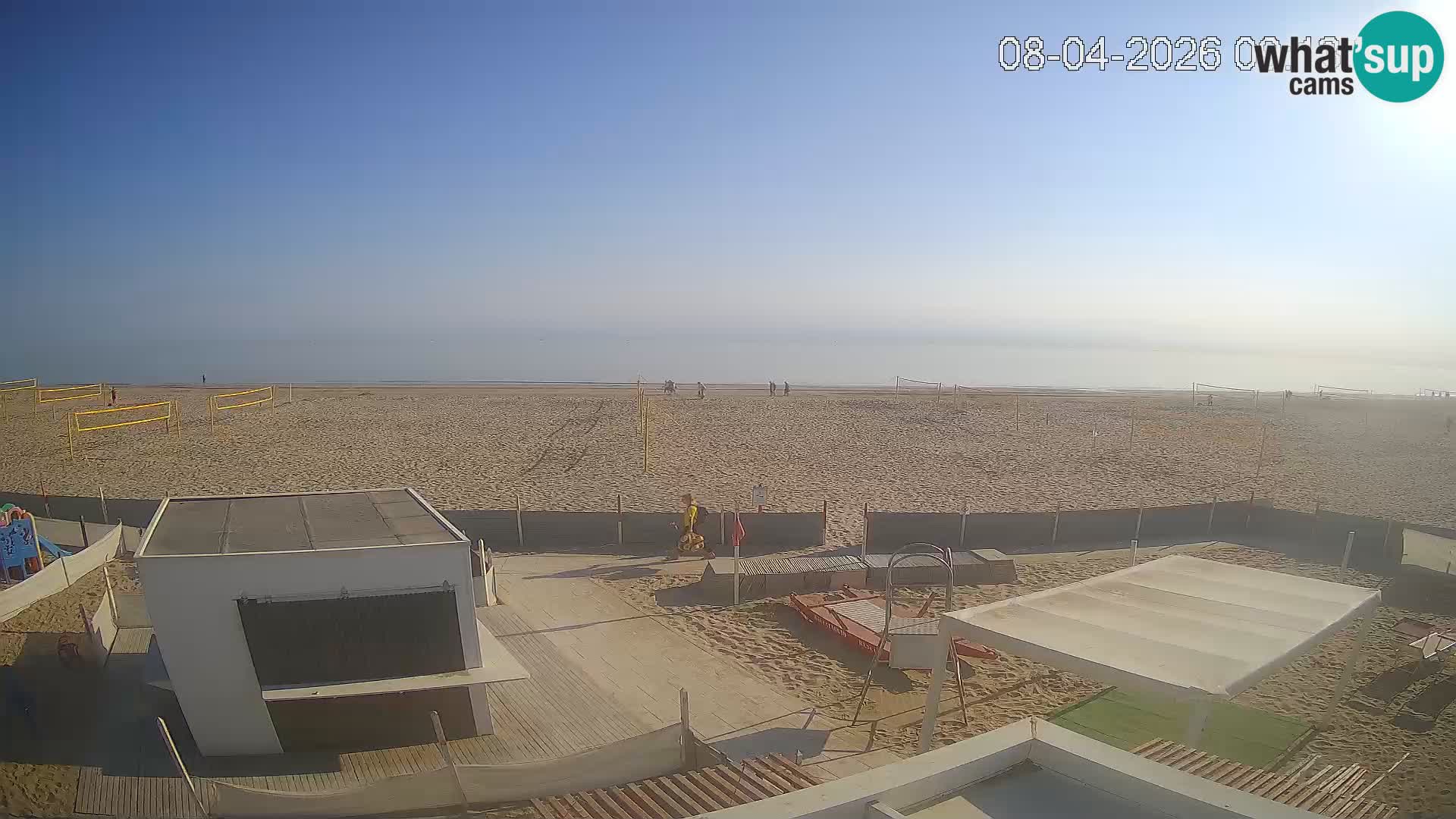 Webcam Riccione plage – Bagni Oreste spiaggia 115 – Italie