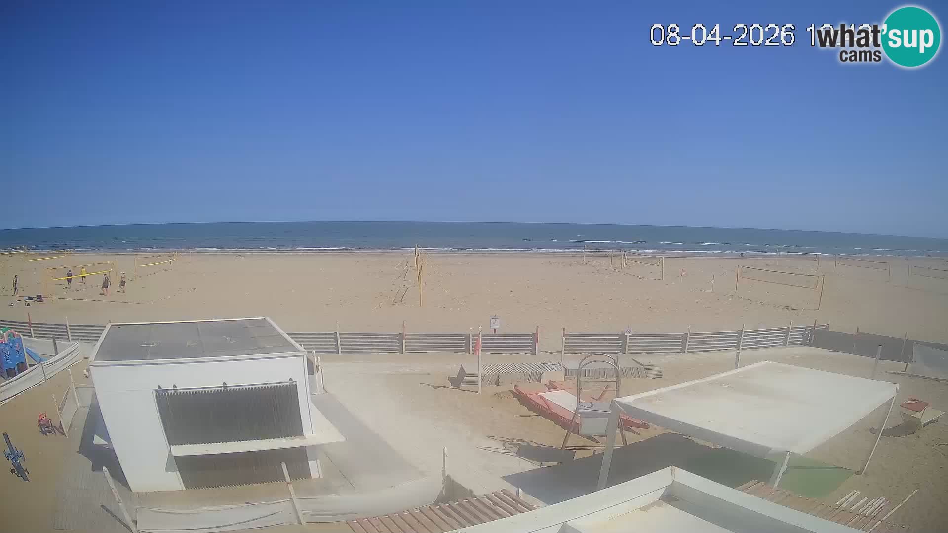 Live webcam Riccione – Bagni Oreste spiaggia 115