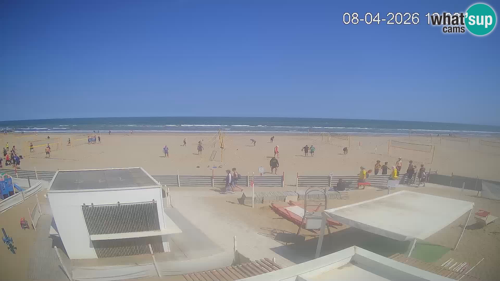 Live webcam Riccione beach – Bagni Oreste spiaggia 115