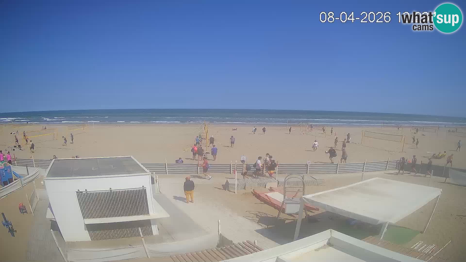 Live webcam Riccione beach – Bagni Oreste spiaggia 115