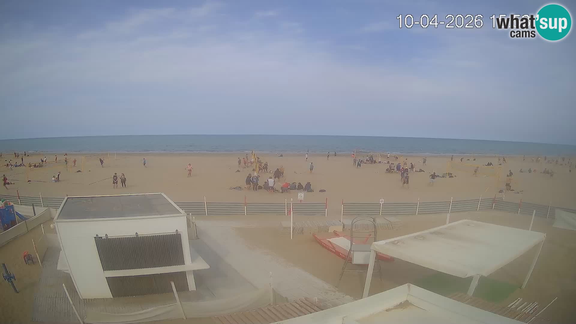 Live webcam Riccione – Bagni Oreste spiaggia 115