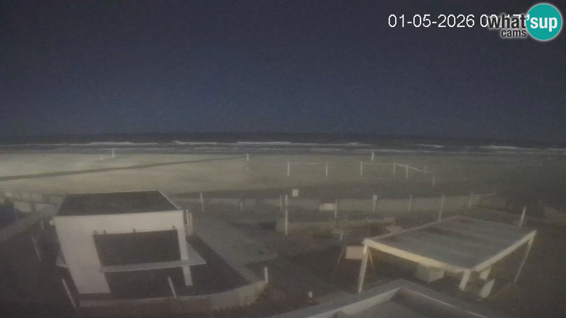 Webcam Riccione plage – Bagni Oreste spiaggia 115 – Italie