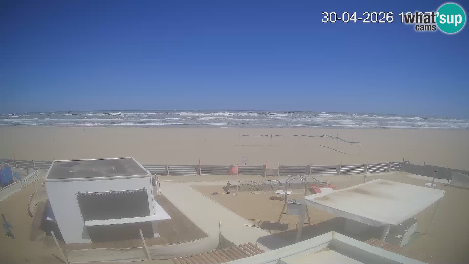 Camera en vivo playa Riccione – Bagni Oreste spiaggia 115 – Italia