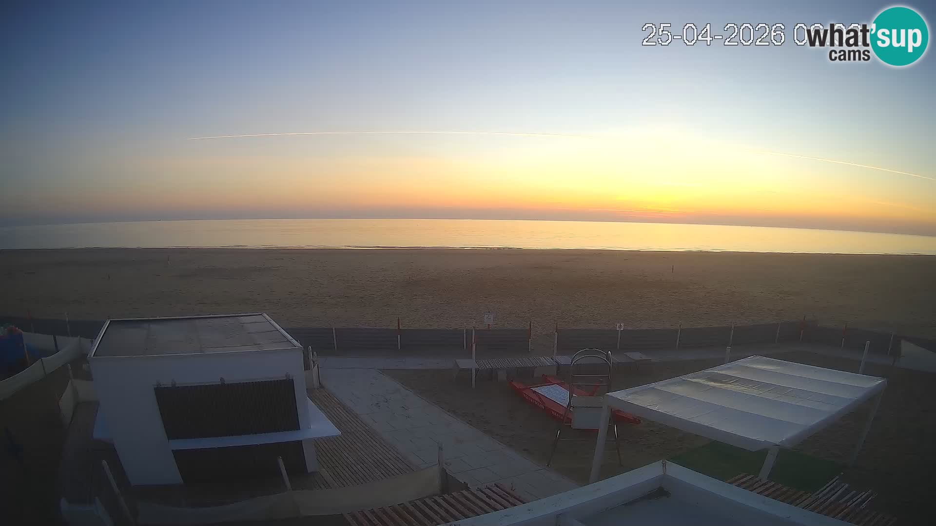 Live webcam Riccione beach – Bagni Oreste spiaggia 115
