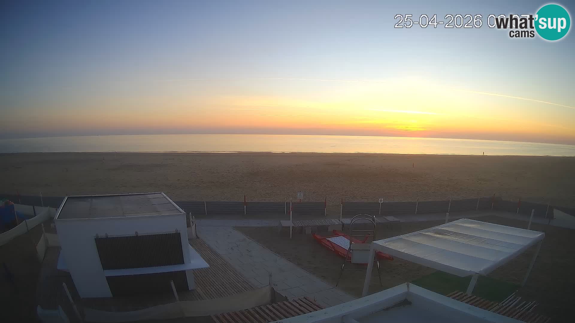Live webcam Riccione – Bagni Oreste spiaggia 115