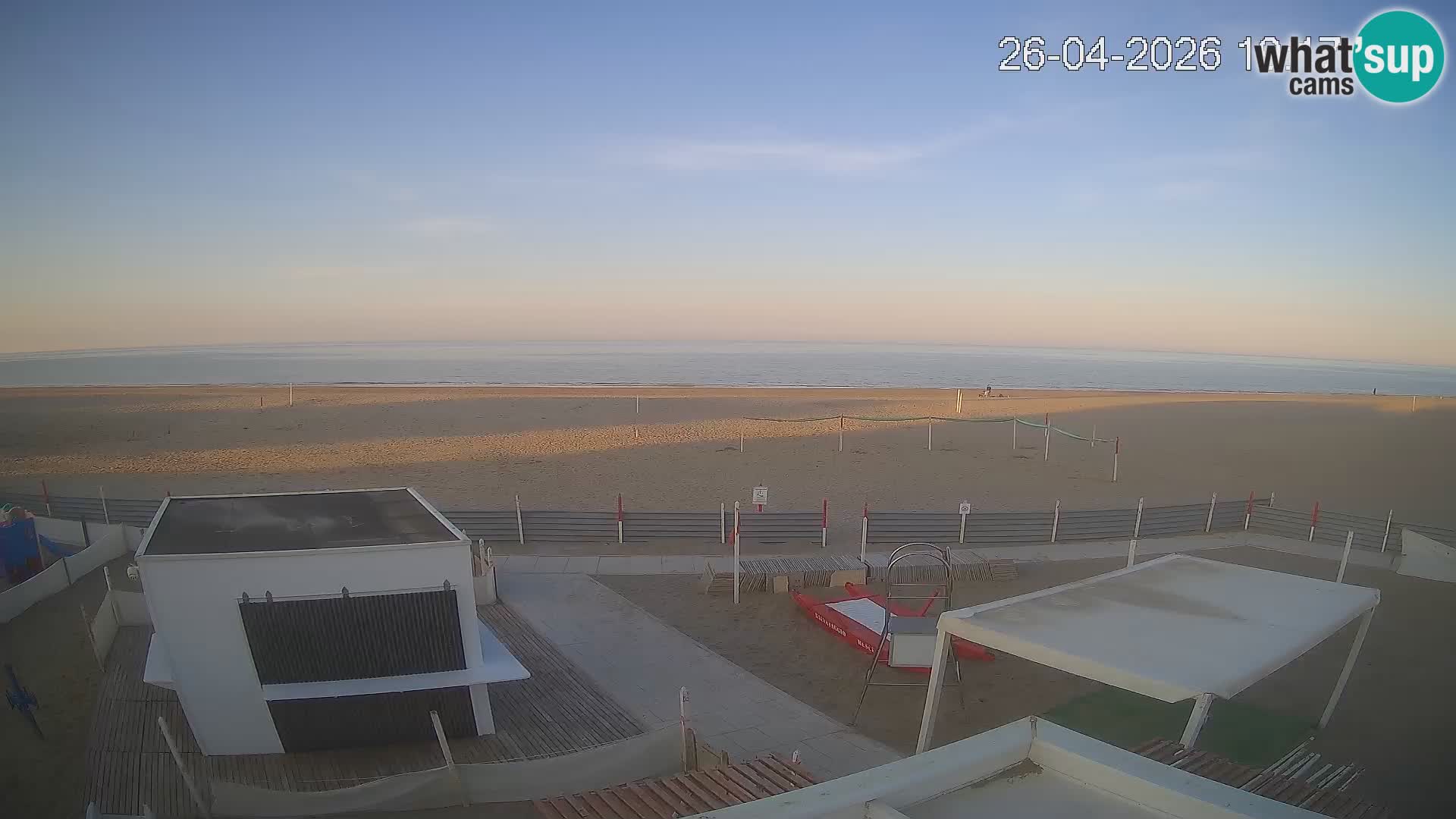 Live webcam Riccione beach – Bagni Oreste spiaggia 115