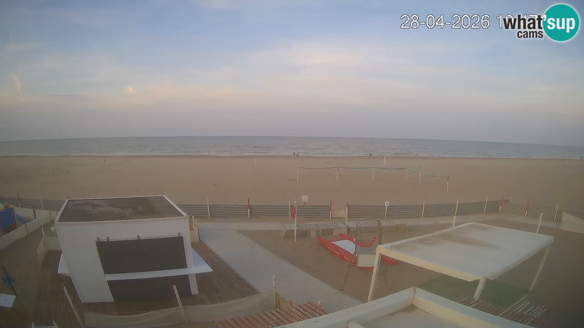 Camera en vivo playa Riccione – Bagni Oreste spiaggia 115 – Italia