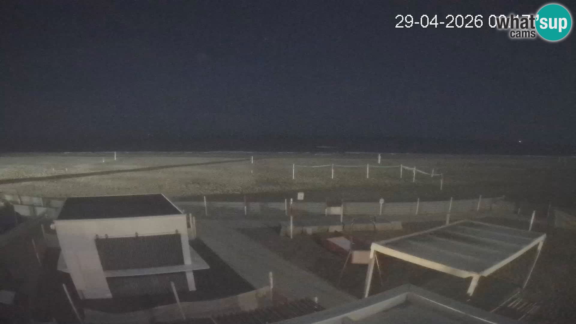Live webcam Riccione Strand – Bagni Oreste spiaggia 115 – Italien