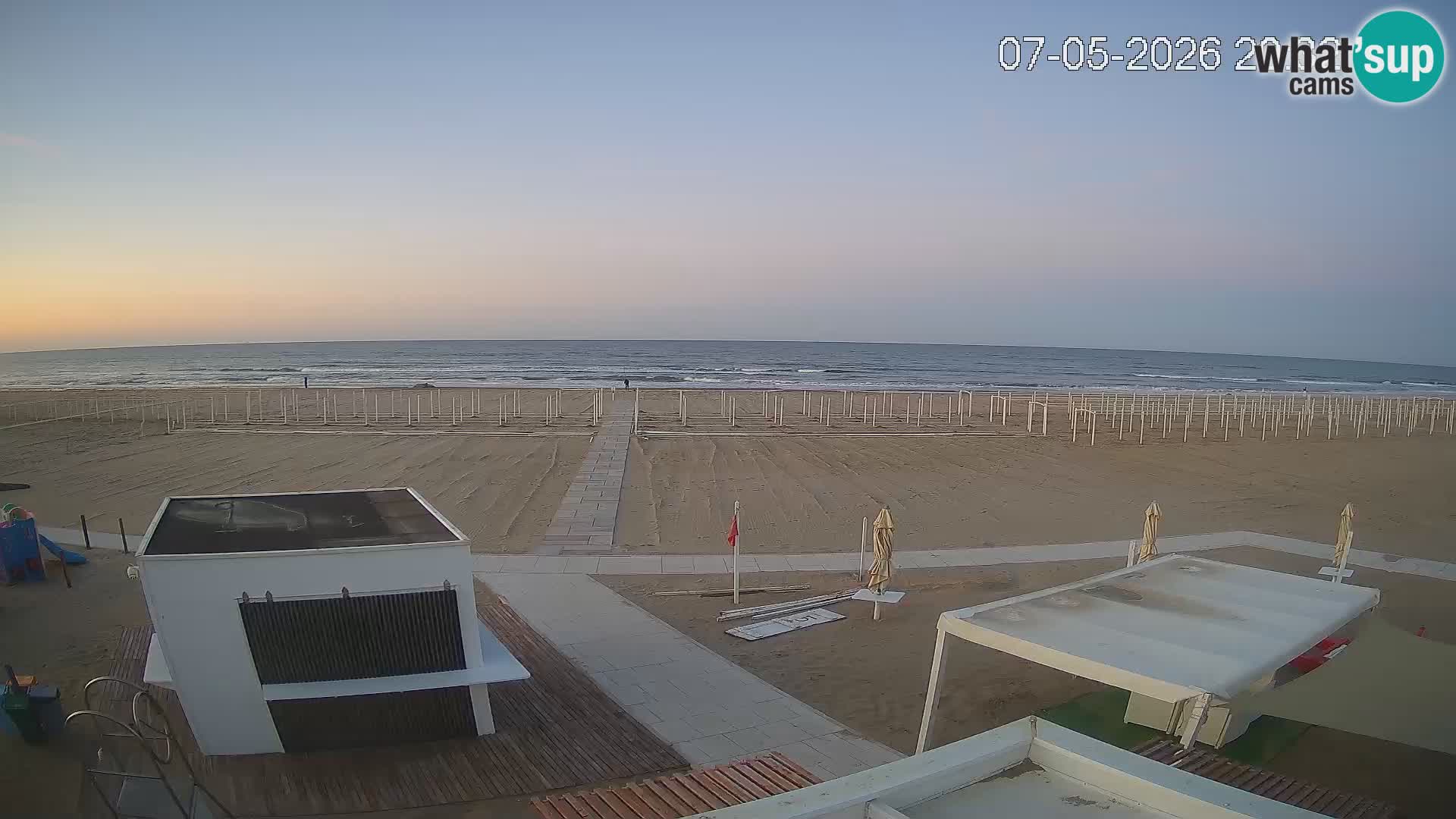 Live webcam Riccione beach – Bagni Oreste spiaggia 115