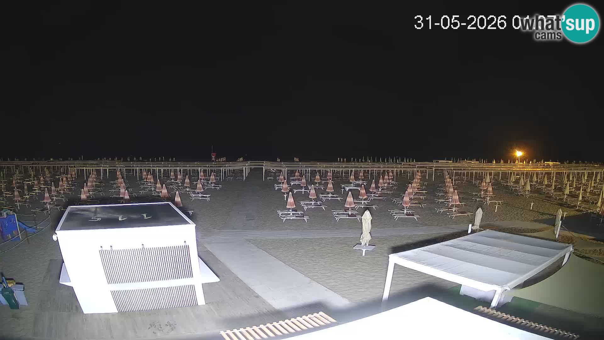 Camera en vivo playa Riccione – Bagni Oreste spiaggia 115 – Italia