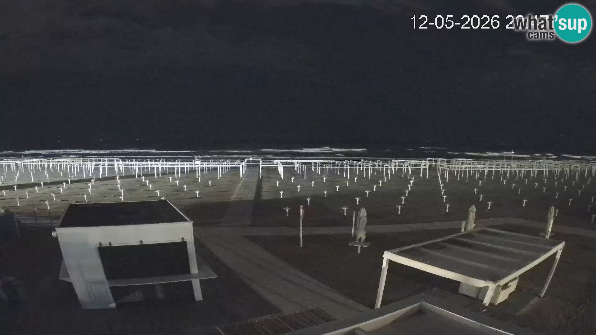 Camera en vivo playa Riccione – Bagni Oreste spiaggia 115 – Italia