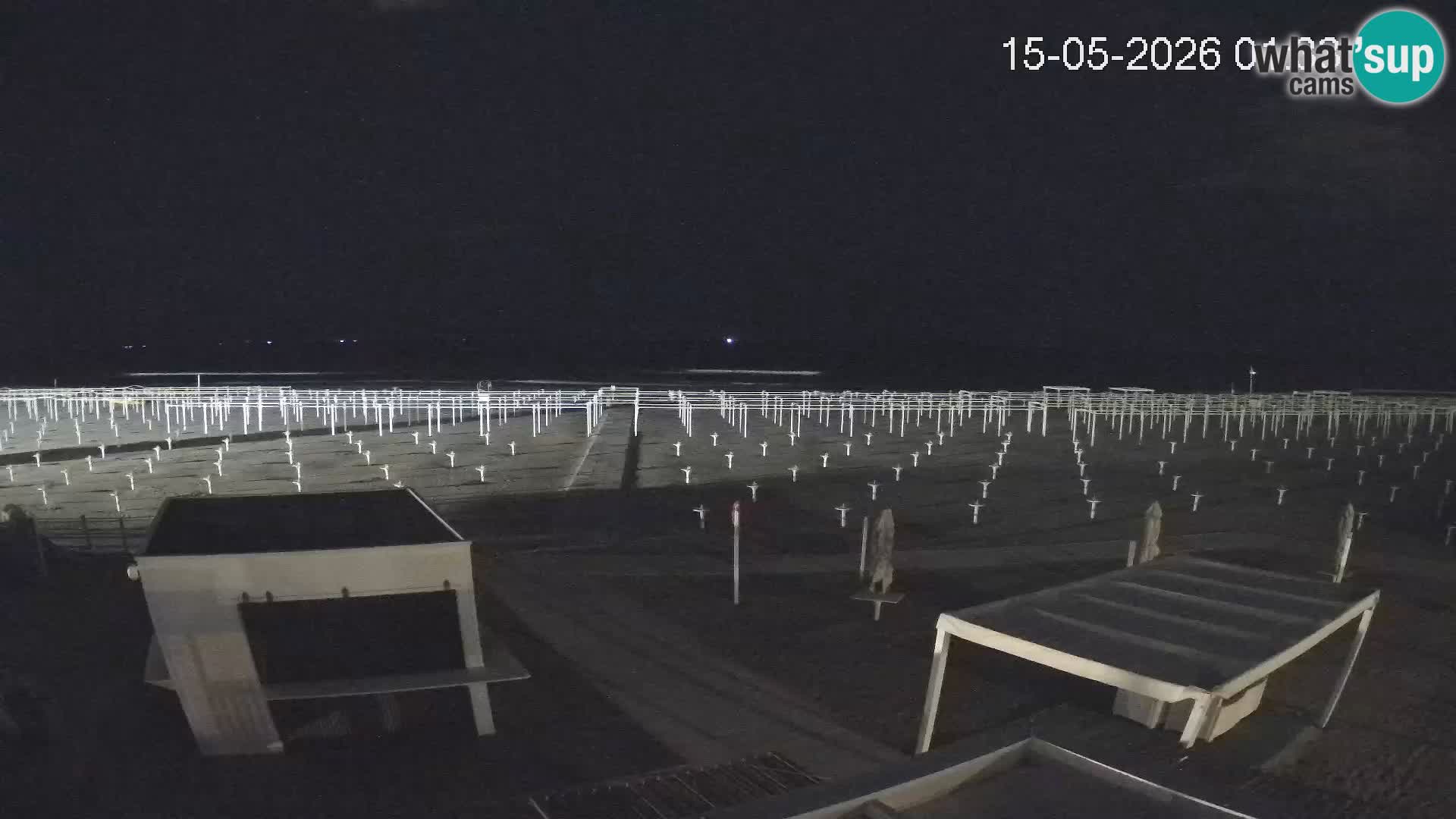 Spletna kamera plaža Riccione – Bagni Oreste spiaggia 115 – Italija