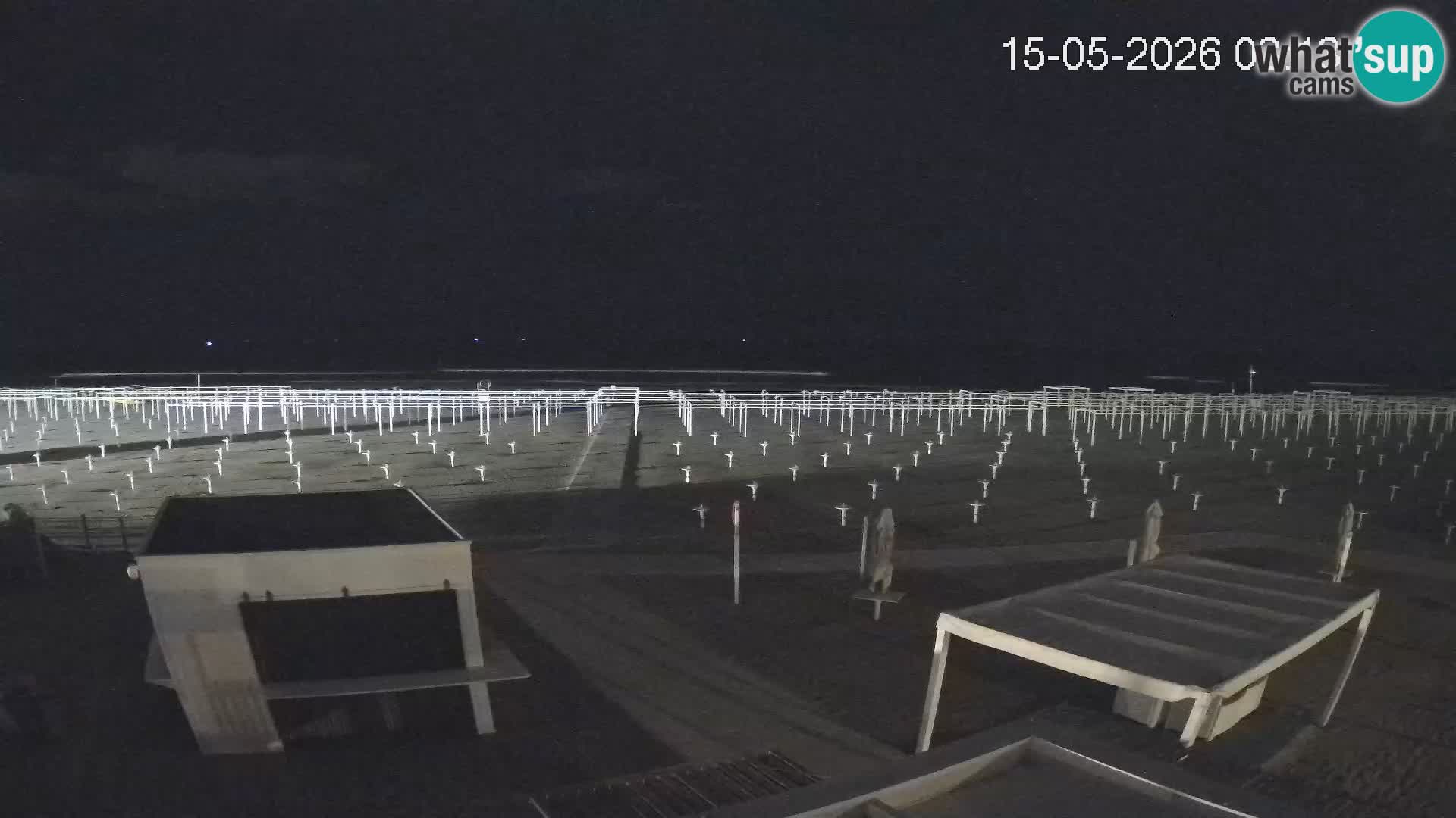 Spletna kamera plaža Riccione – Bagni Oreste spiaggia 115 – Italija