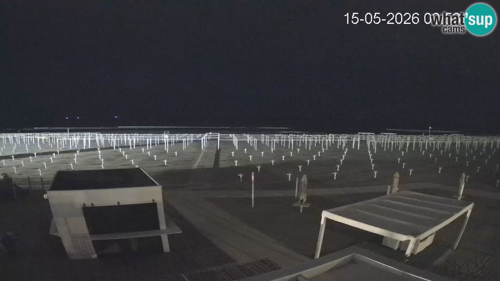Spletna kamera plaža Riccione – Bagni Oreste spiaggia 115 – Italija