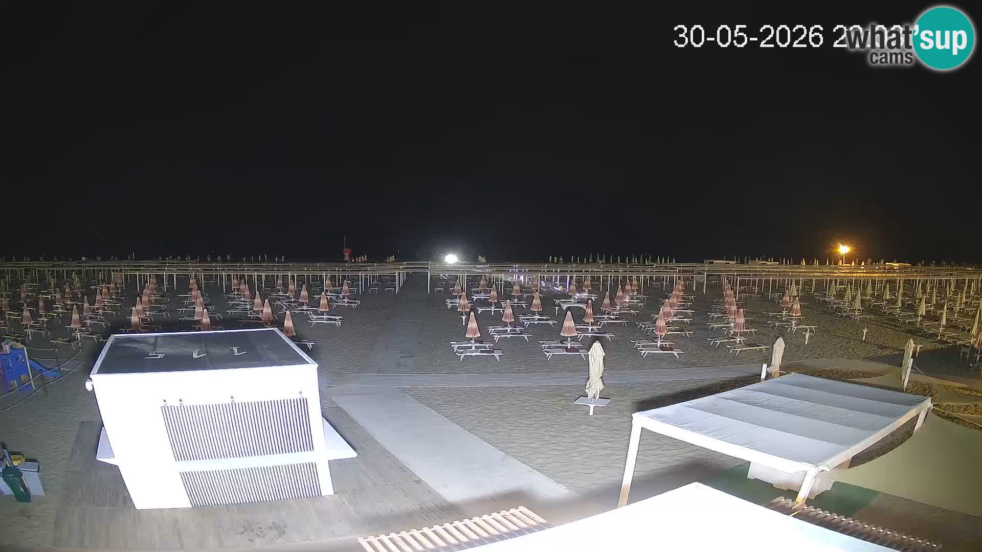 Spletna kamera plaža Riccione – Bagni Oreste spiaggia 115 – Italija