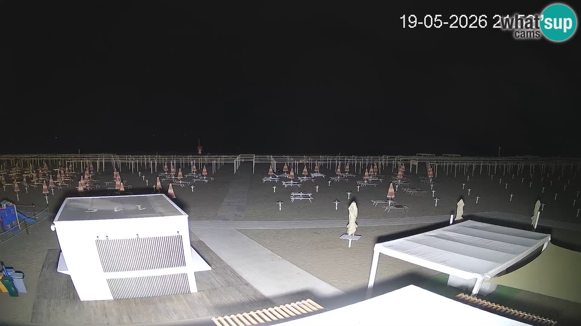 Live webcam Riccione beach – Bagni Oreste spiaggia 115