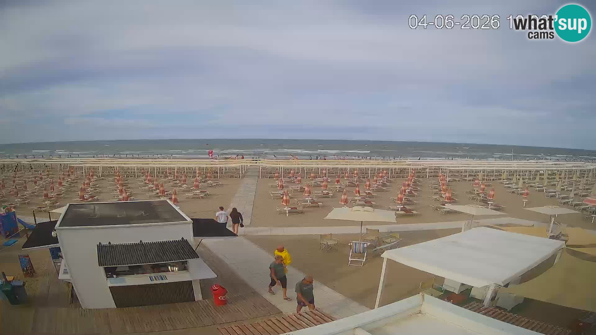 Live webcam Riccione beach – Bagni Oreste spiaggia 115