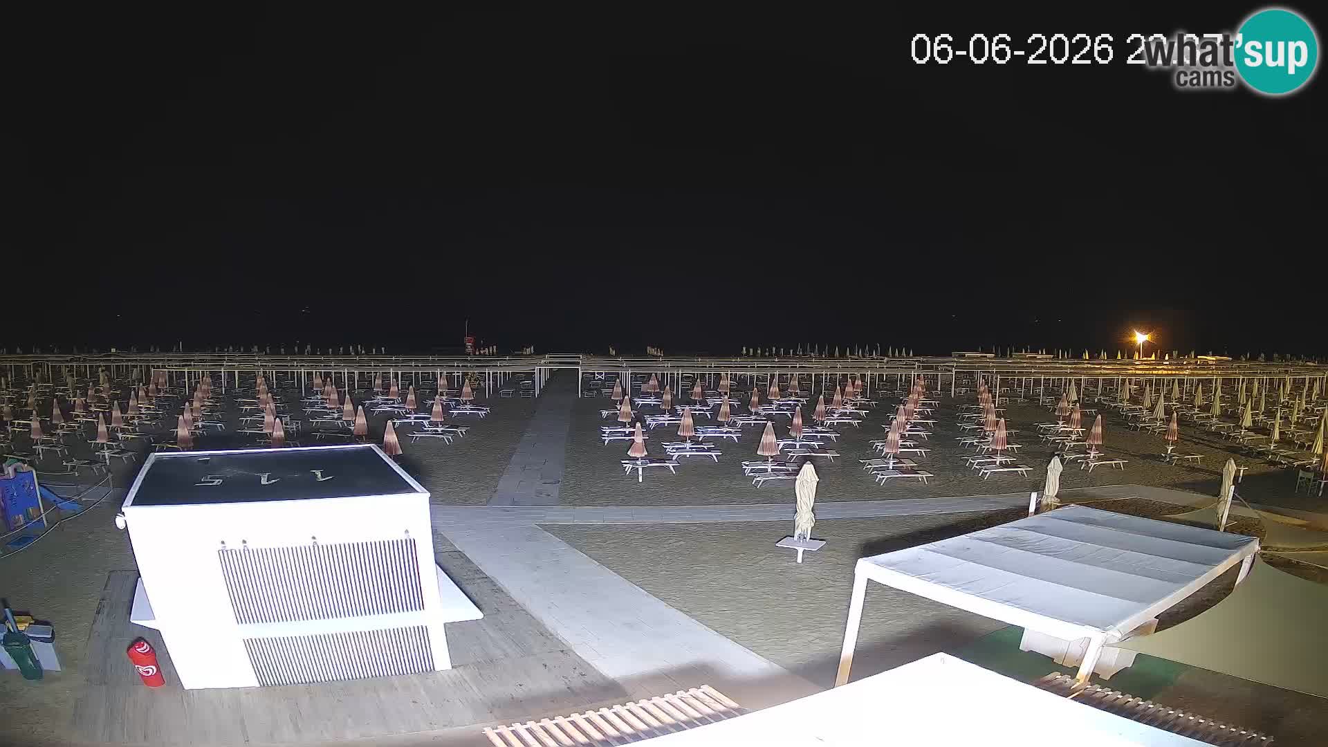 Live webcam Riccione beach – Bagni Oreste spiaggia 115