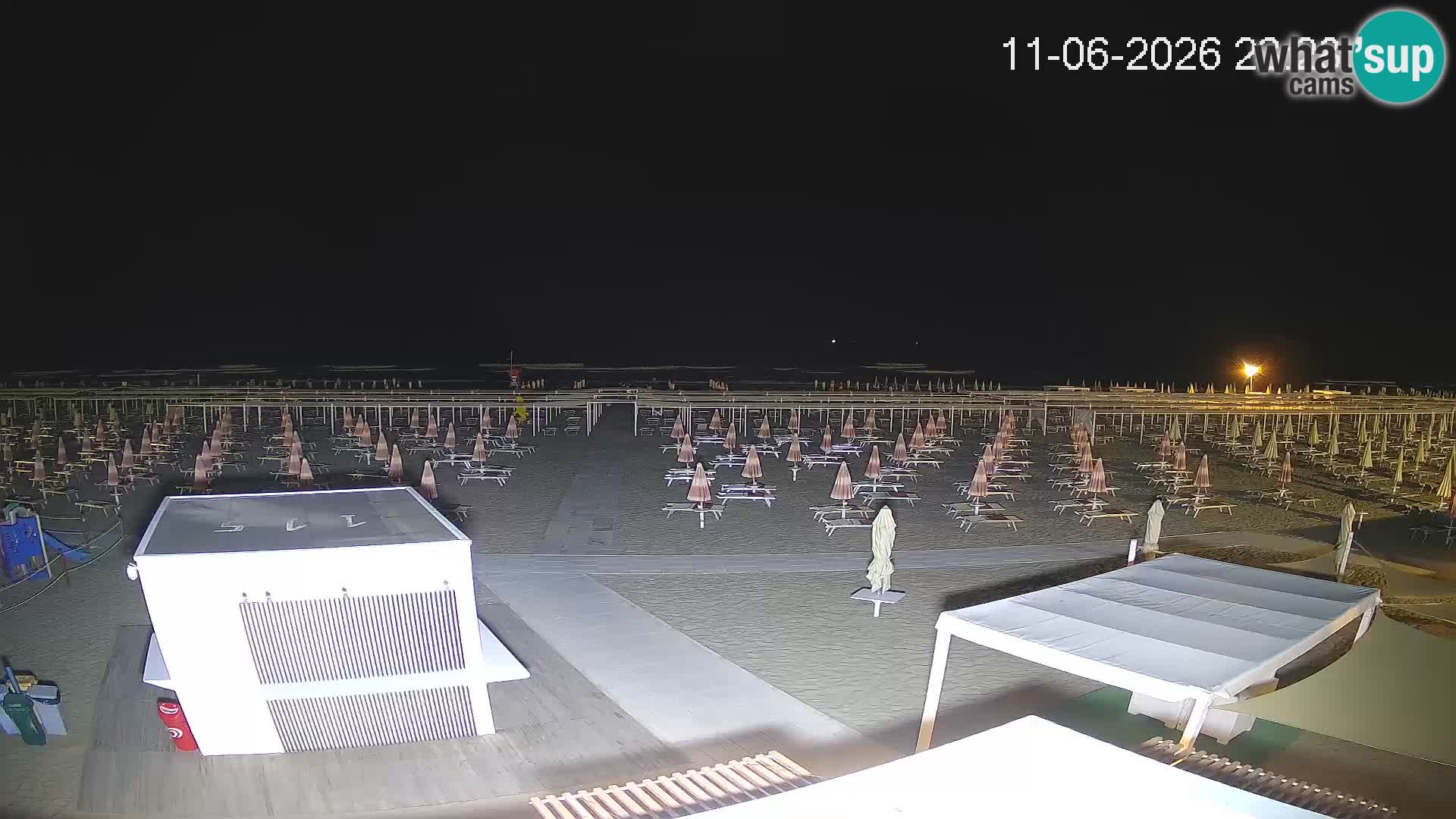 Camera en vivo playa Riccione – Bagni Oreste spiaggia 115 – Italia