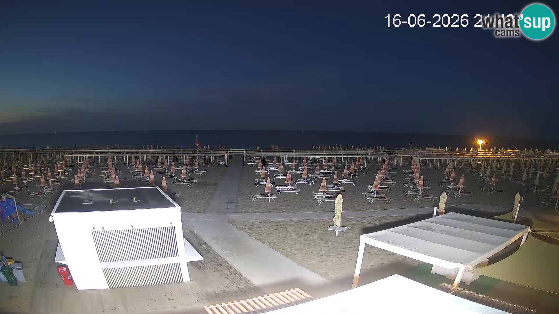 Live webcam Riccione – Bagni Oreste spiaggia 115