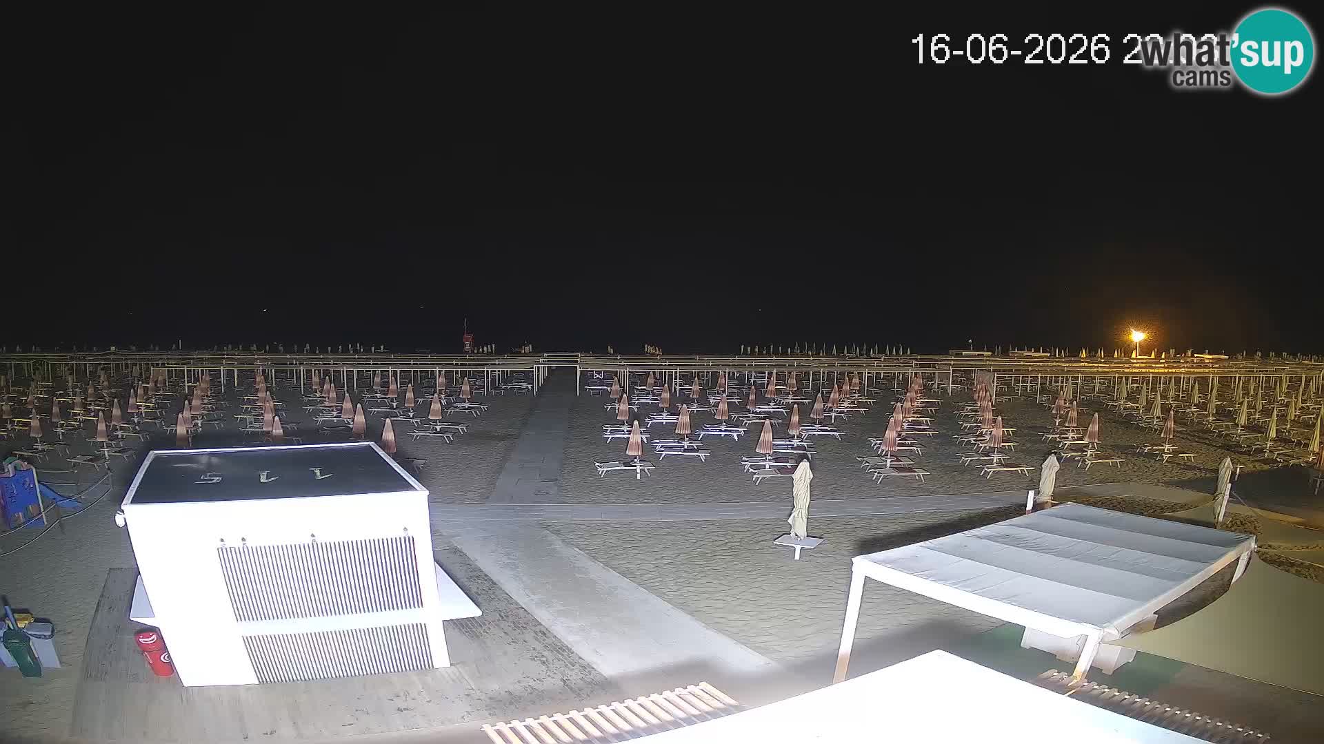 Live webcam Riccione – Bagni Oreste spiaggia 115