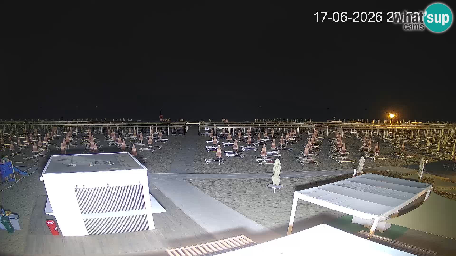 Live webcam Riccione beach – Bagni Oreste spiaggia 115