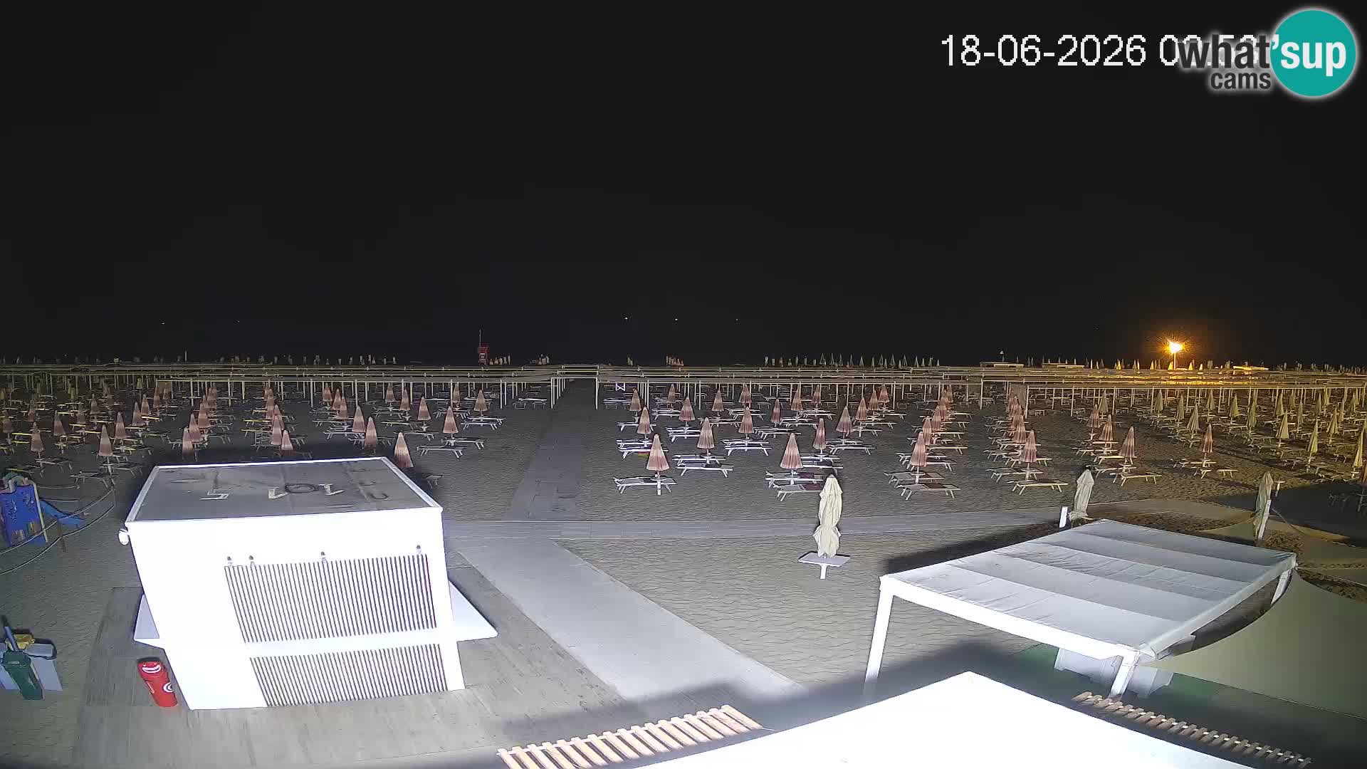 Live webcam Riccione beach – Bagni Oreste spiaggia 115