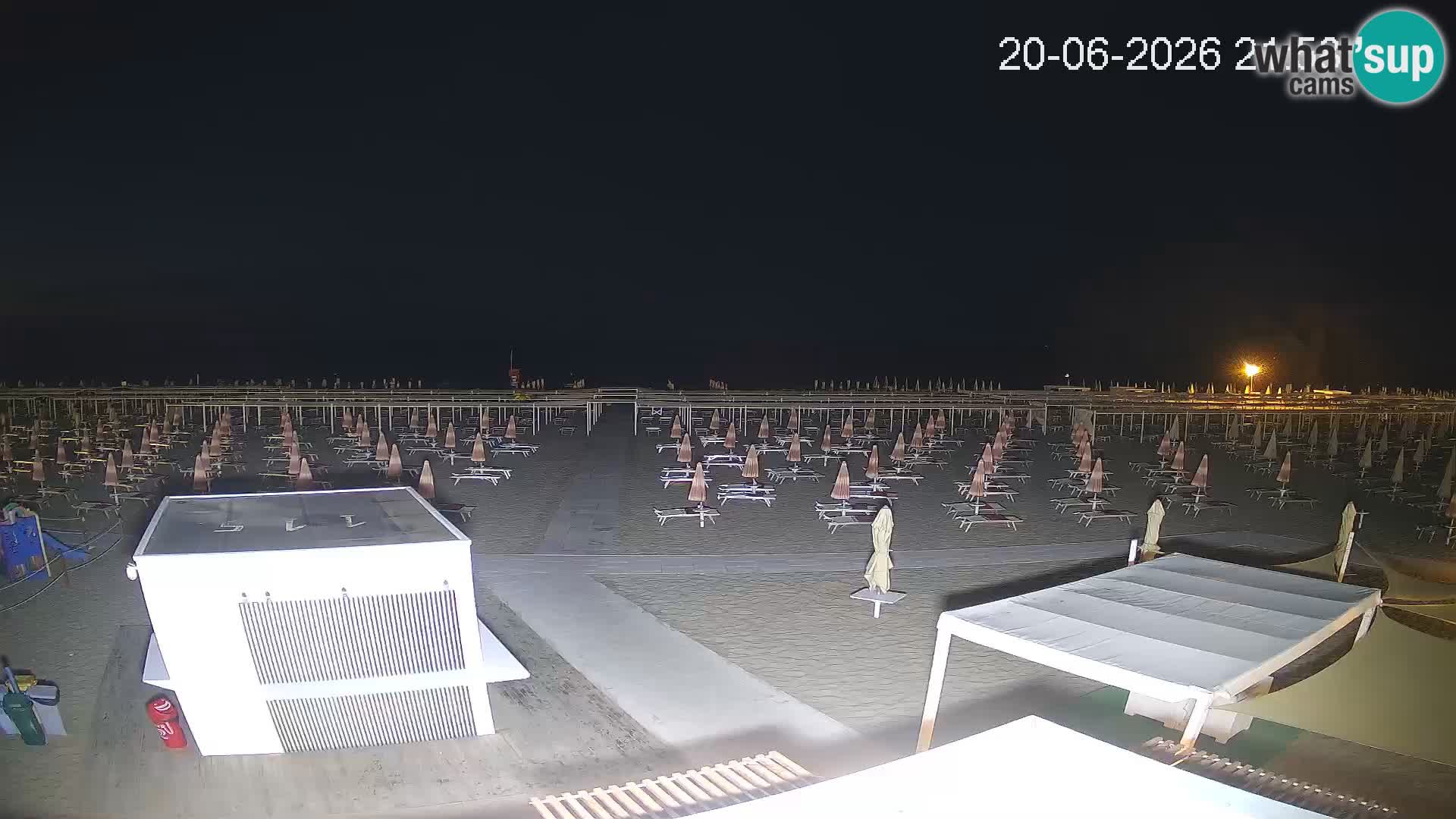 Spletna kamera plaža Riccione – Bagni Oreste spiaggia 115 – Italija