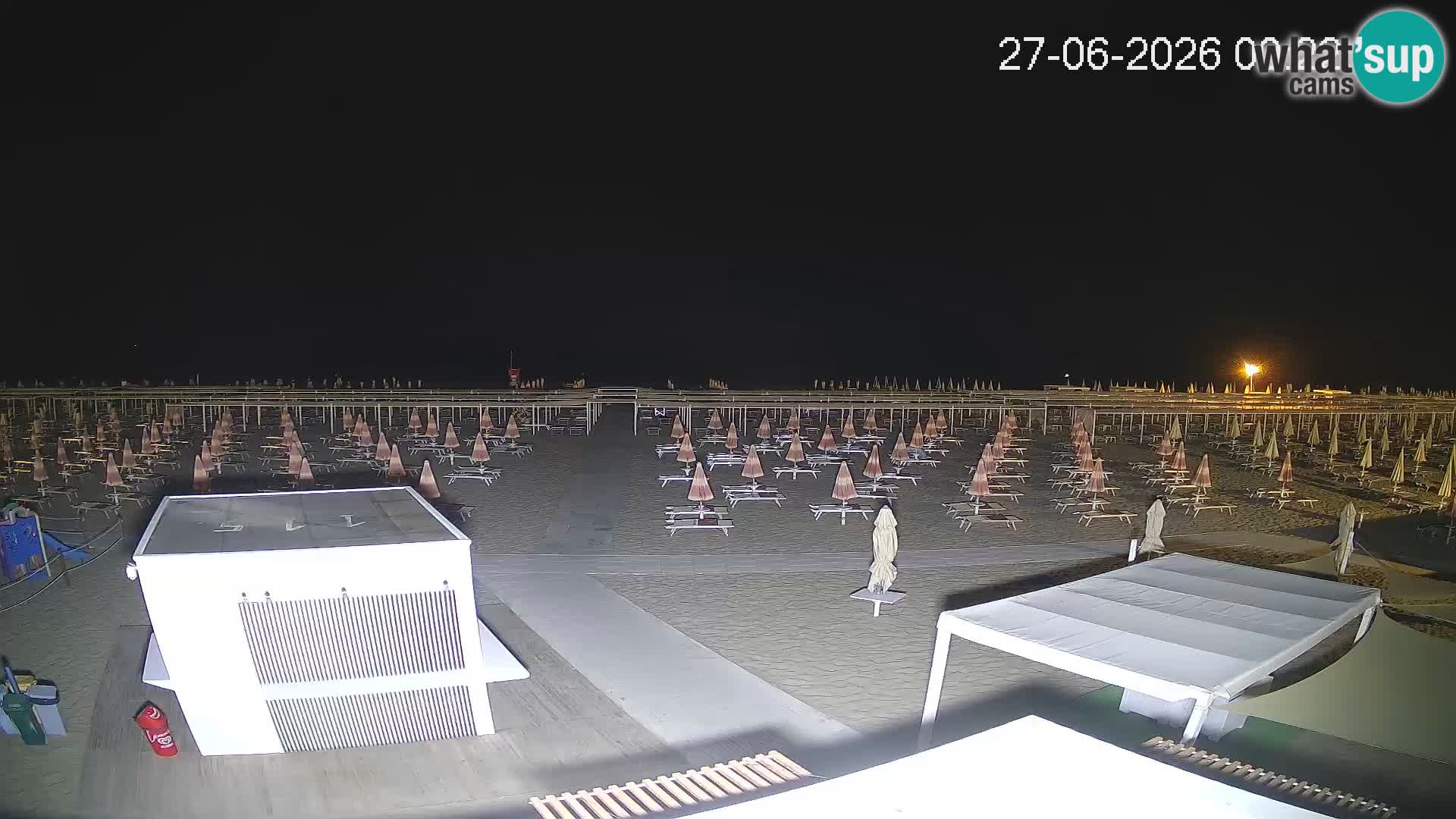 Live webcam Riccione – Bagni Oreste spiaggia 115