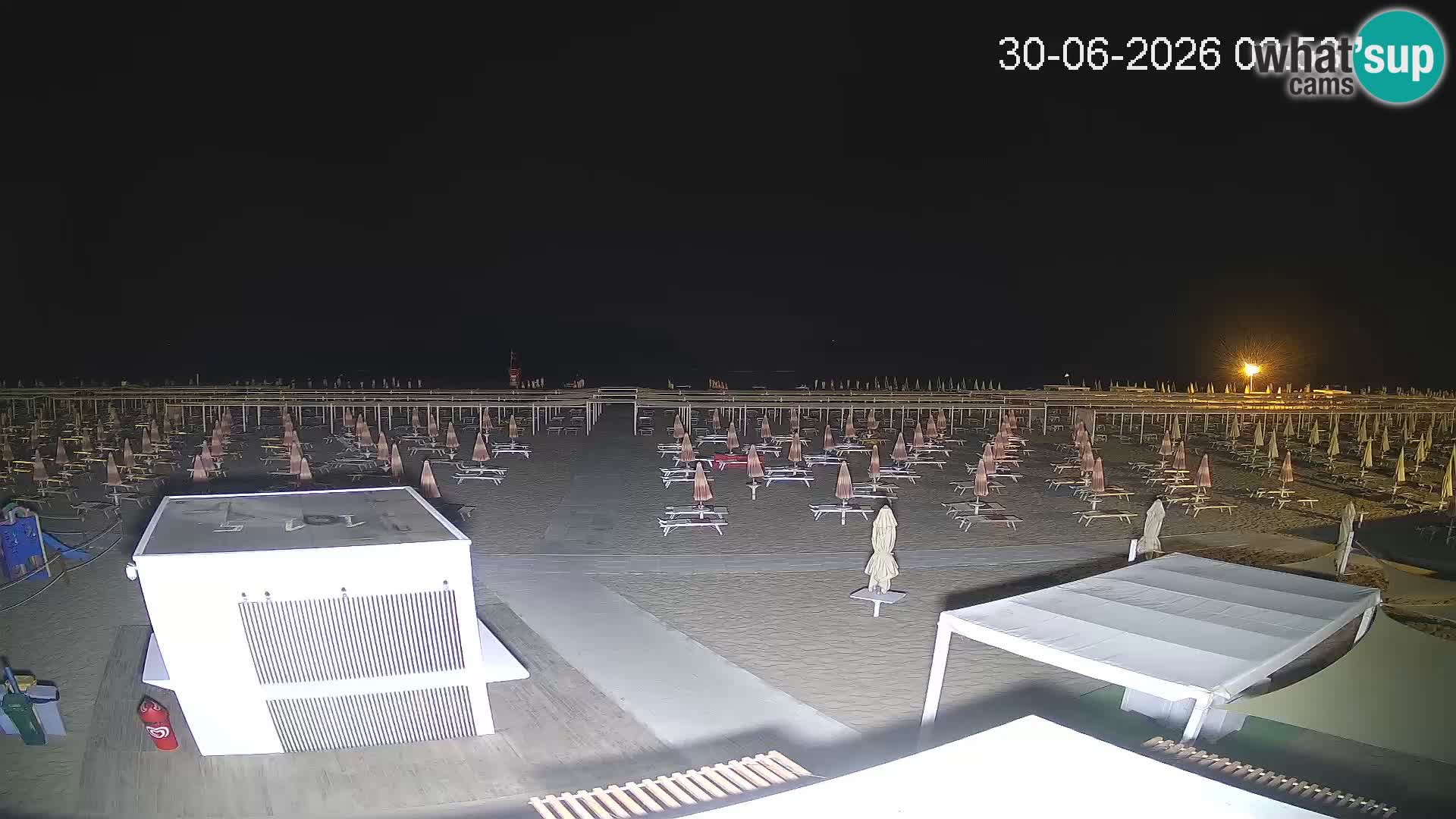 Live webcam Riccione beach – Bagni Oreste spiaggia 115