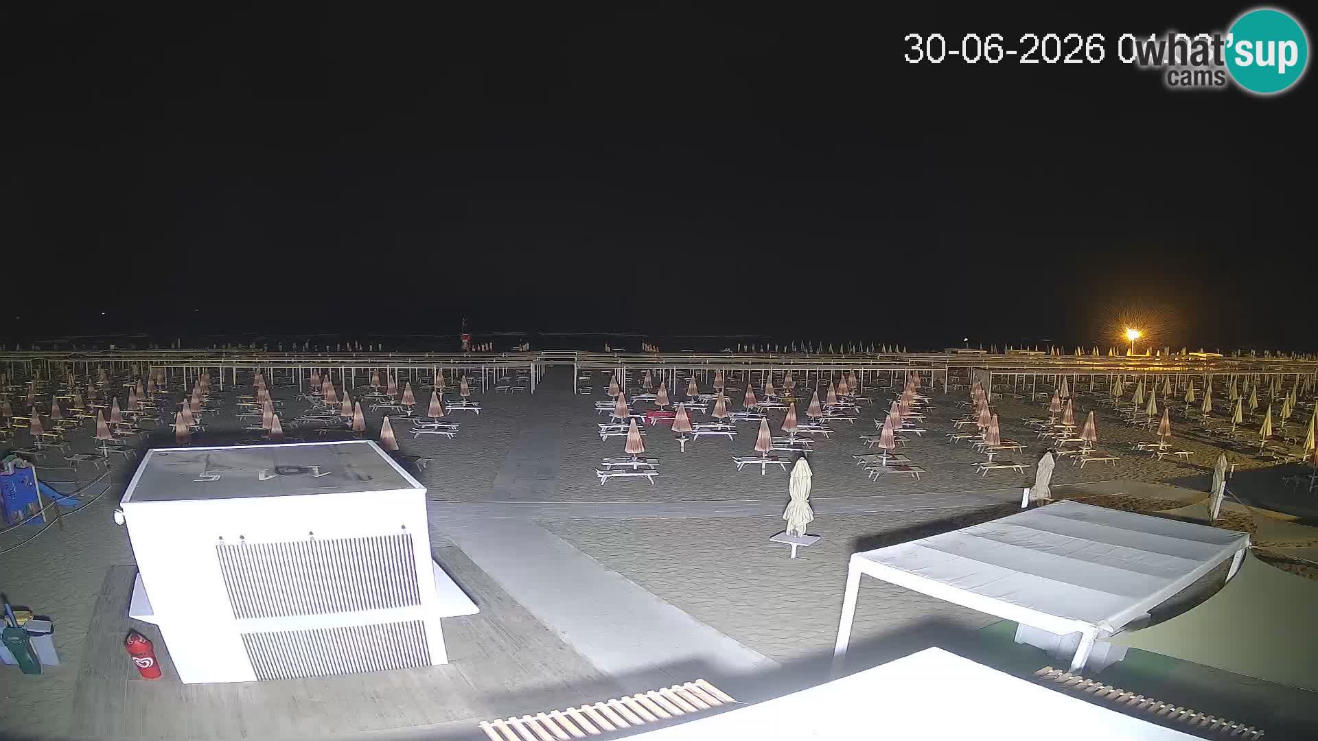 Live webcam Riccione – Bagni Oreste spiaggia 115