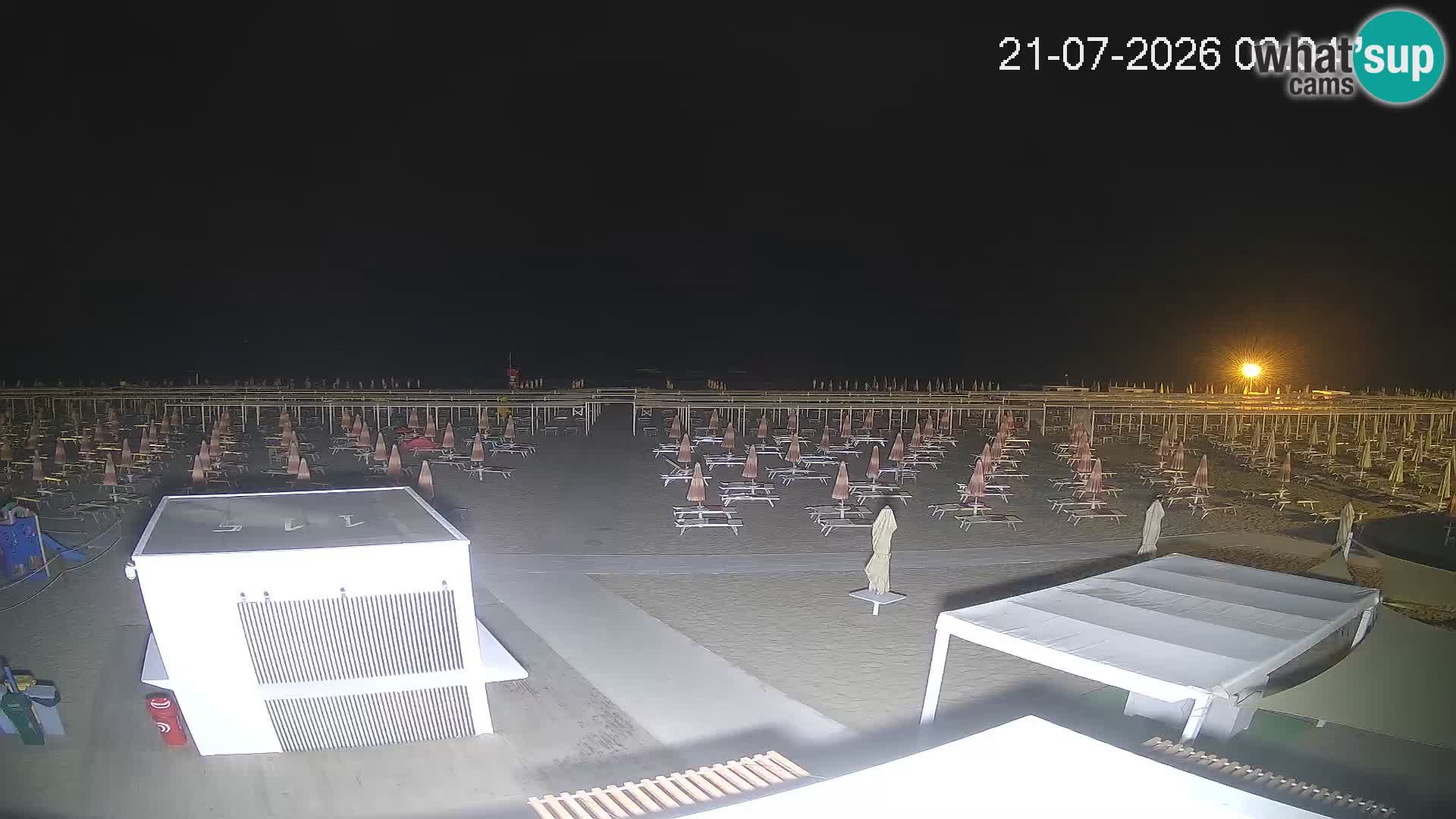 Live webcam Riccione – Bagni Oreste spiaggia 115