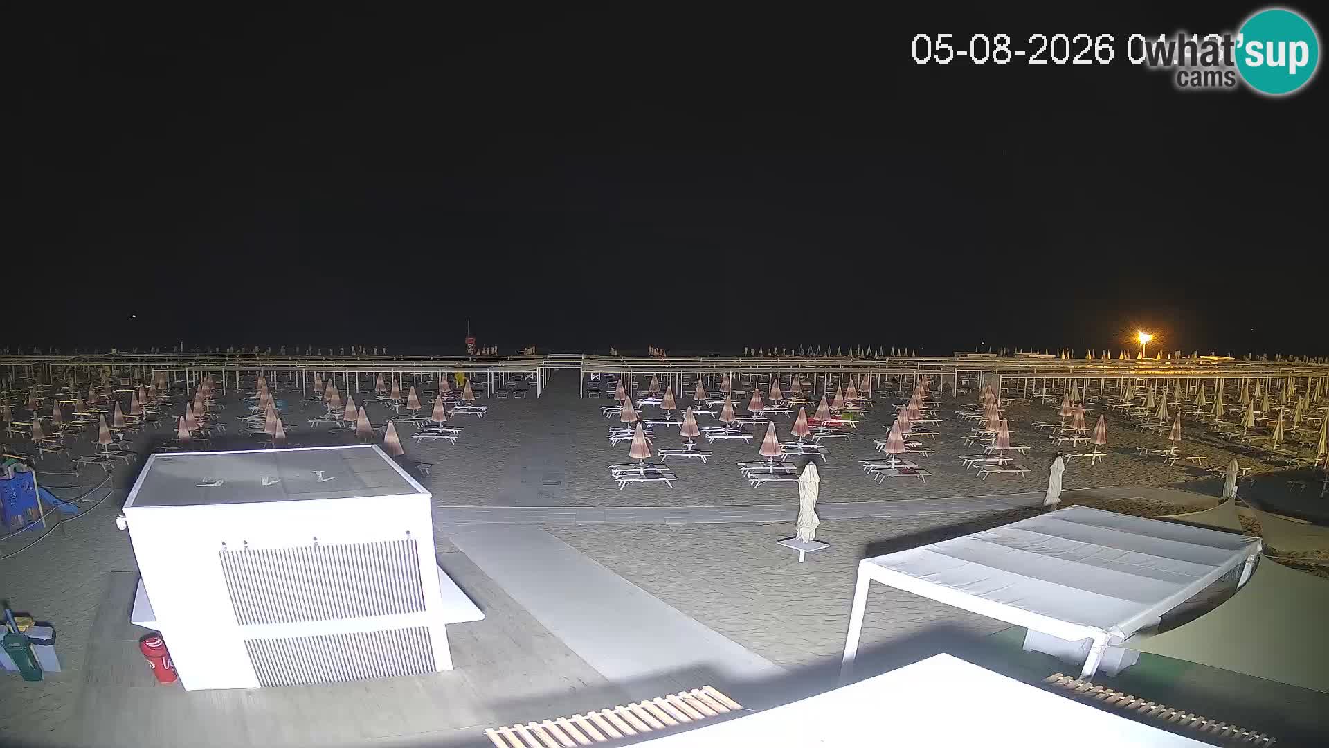 Live webcam Riccione beach – Bagni Oreste spiaggia 115