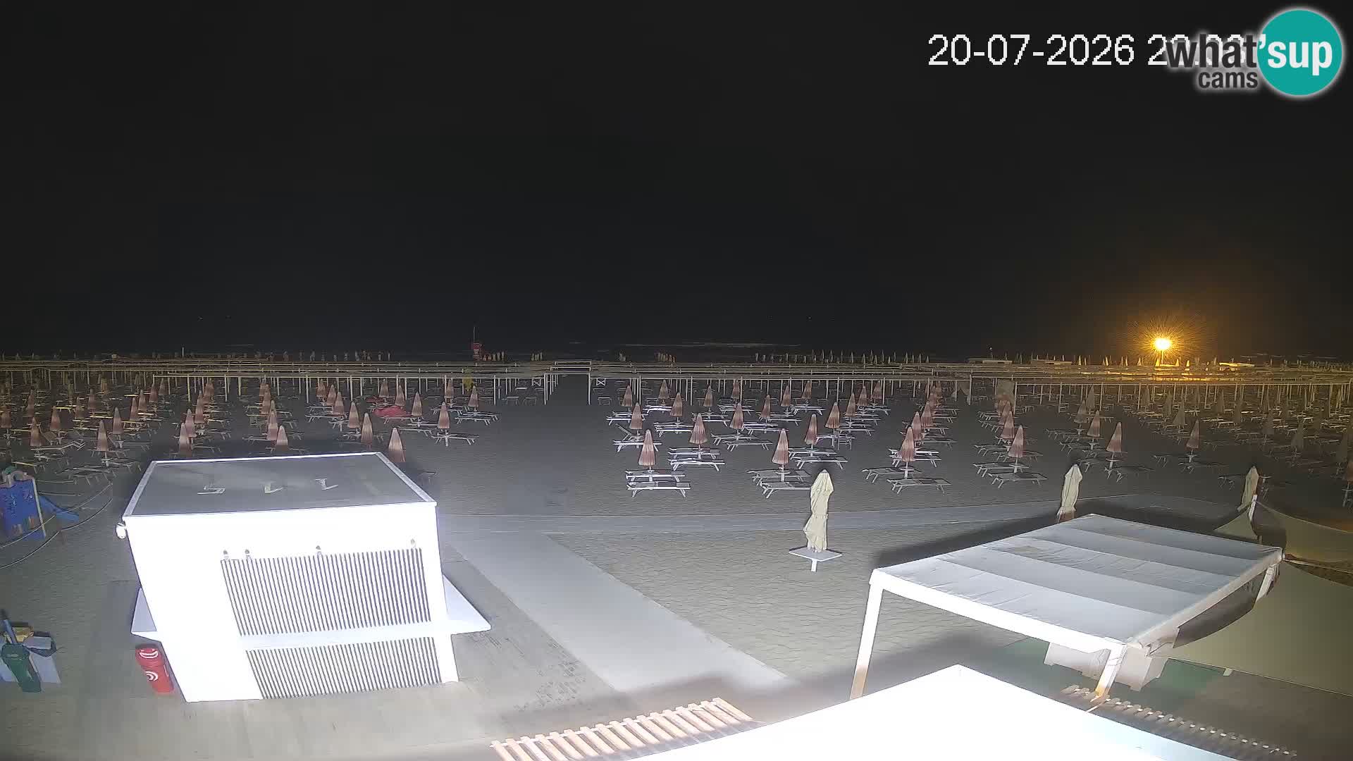 Live webcam Riccione – Bagni Oreste spiaggia 115