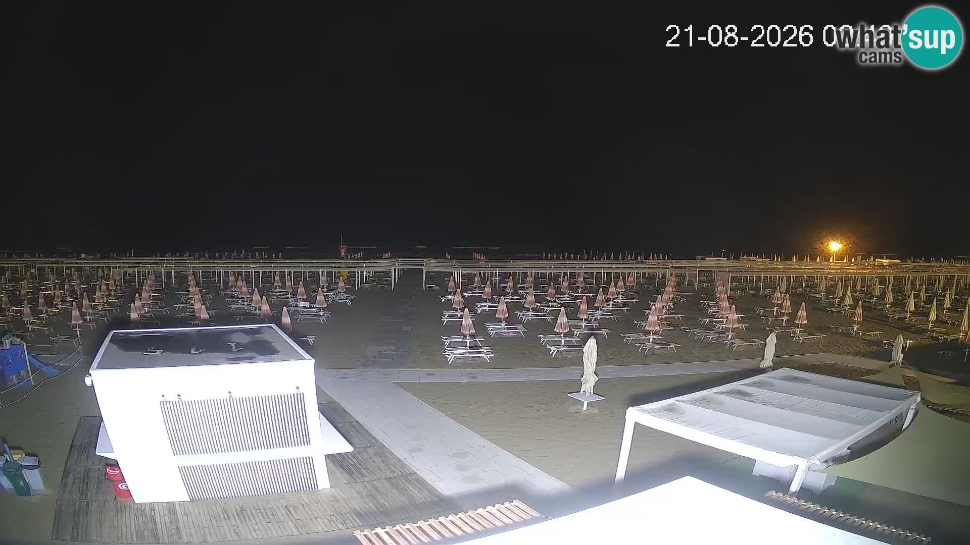 Live webcam Riccione – Bagni Oreste spiaggia 115