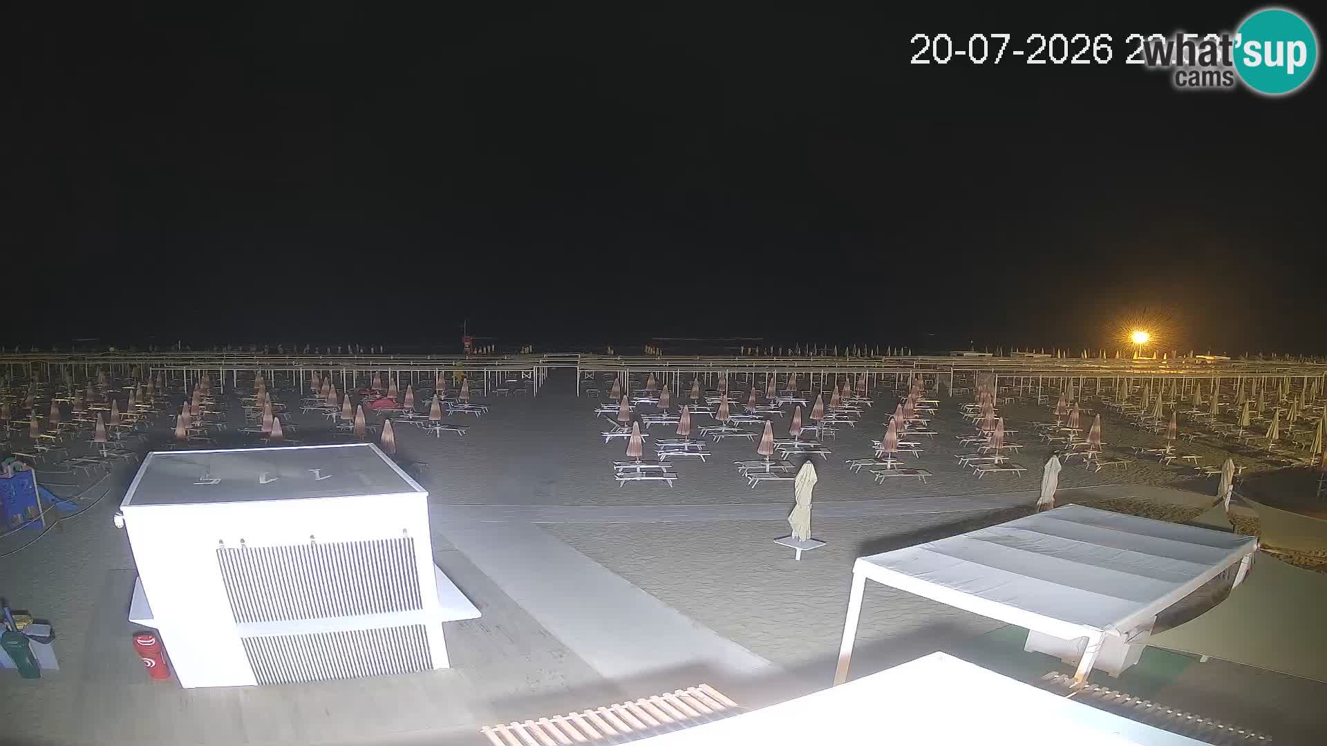 Live webcam Riccione – Bagni Oreste spiaggia 115