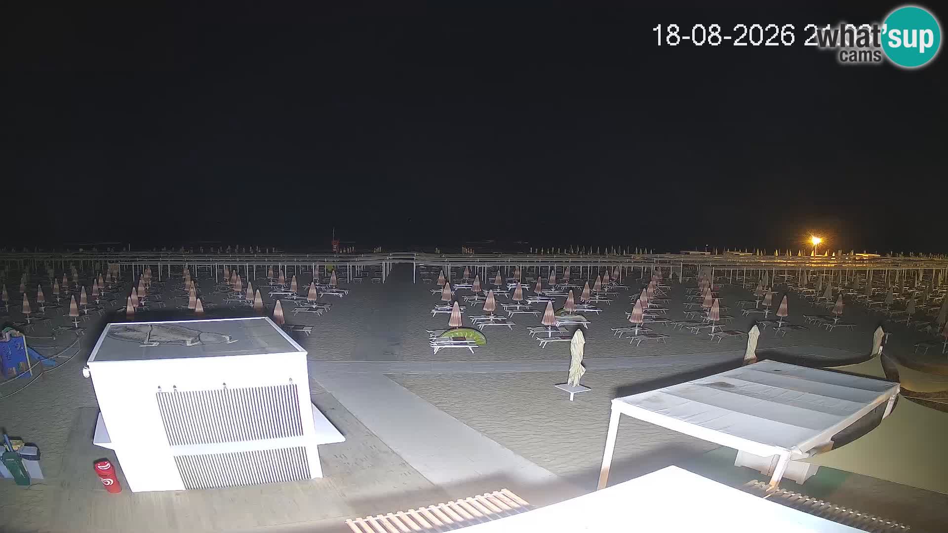 Camera en vivo playa Riccione – Bagni Oreste spiaggia 115 – Italia